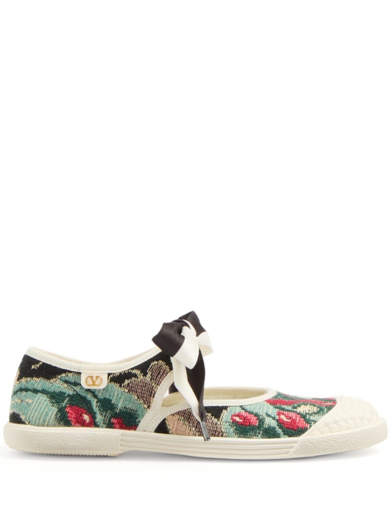 Valentino Garavani балетки Bay By Bay, зеленый