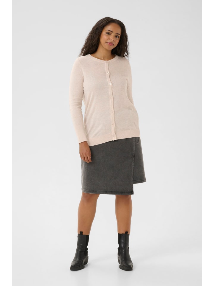 

KAFFE curve Кардиган KCamana стандартного кроя, цвет «перьевой серый» (CC)