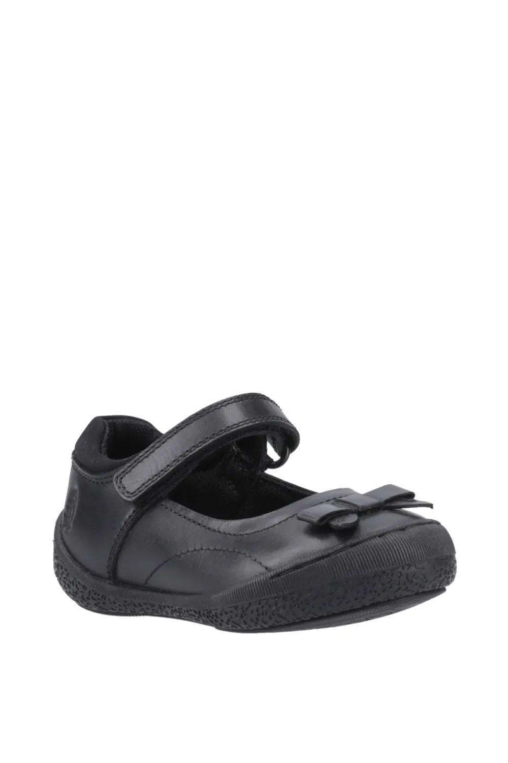 Туфли для девочек с бантом Hush Puppies, черный