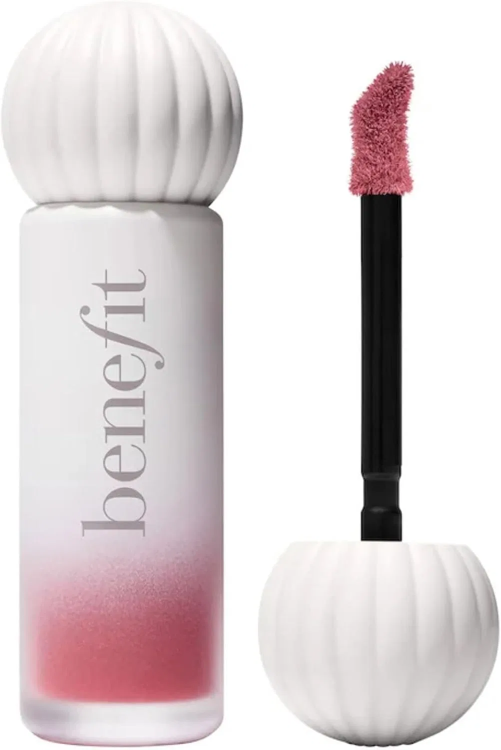 Матовый тинт для губ Benefit Cosmetics Plushtint 16 Fuzzy Slippers, мягкий коралловый, 0.2 жидк. унции