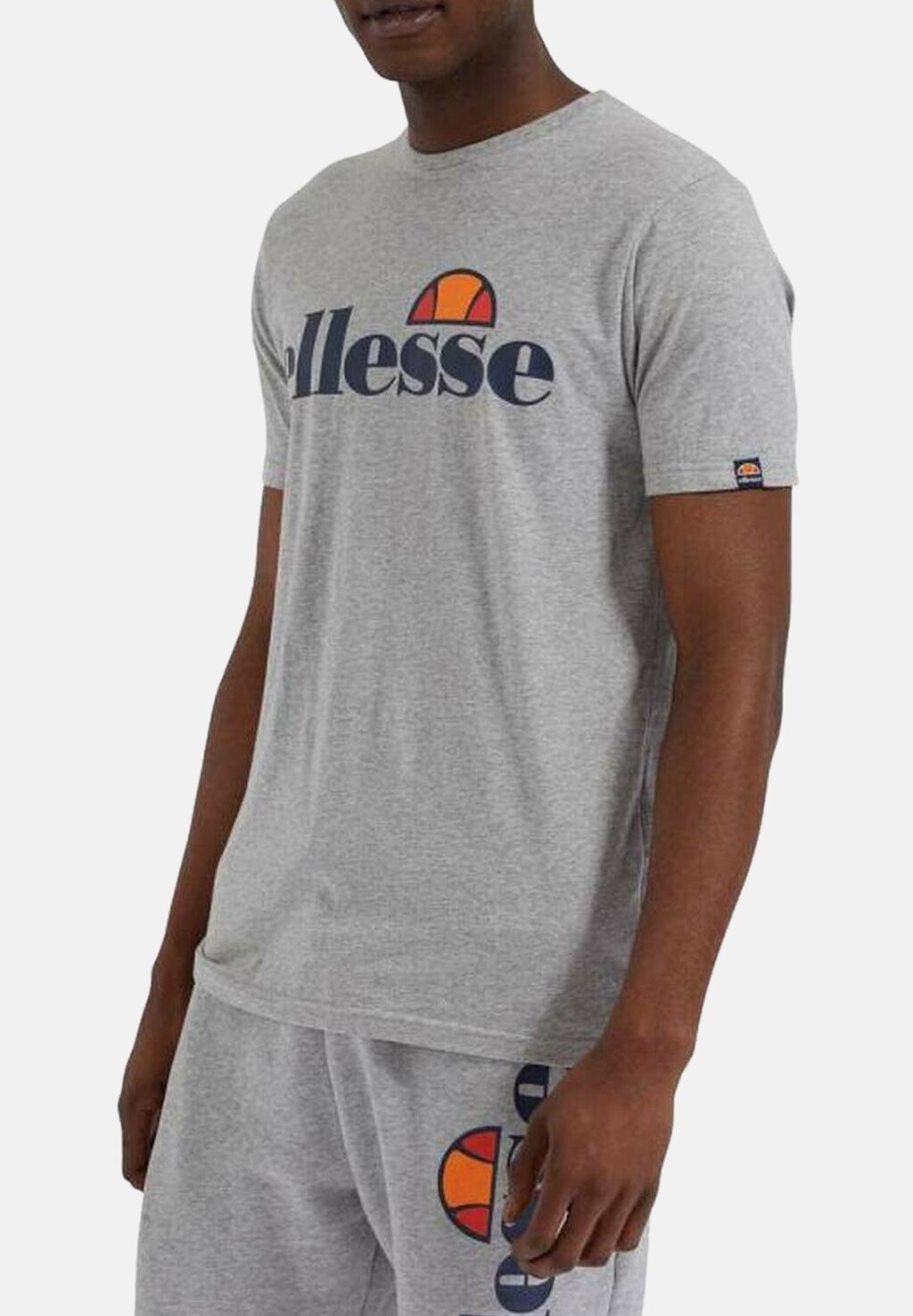 

Футболка с принтом Ellesse, серый