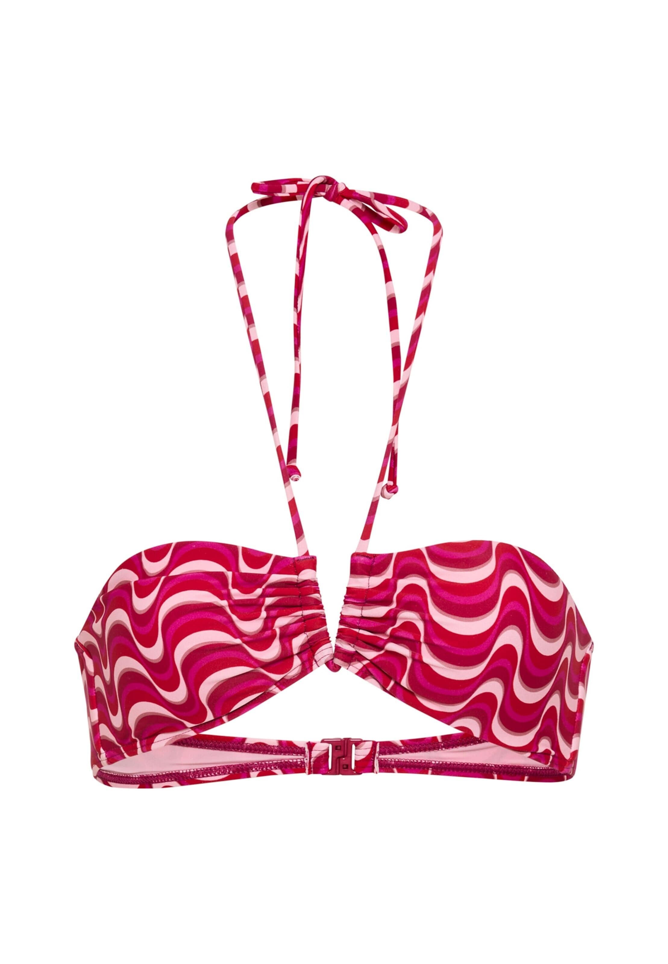 

LSCN by LASCANA Топ-бандо от бикини в розовом, пурпурном цвете, Розовый, LSCN by LASCANA Топ-бандо от бикини в розовом, пурпурном цвете