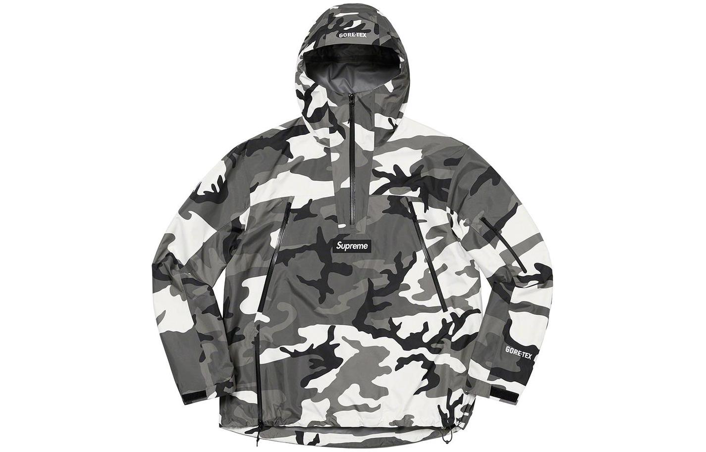 2 в 1 GORE TEX Shell Windstopper Жилет Supreme, Снежный камуфляж — фото 3