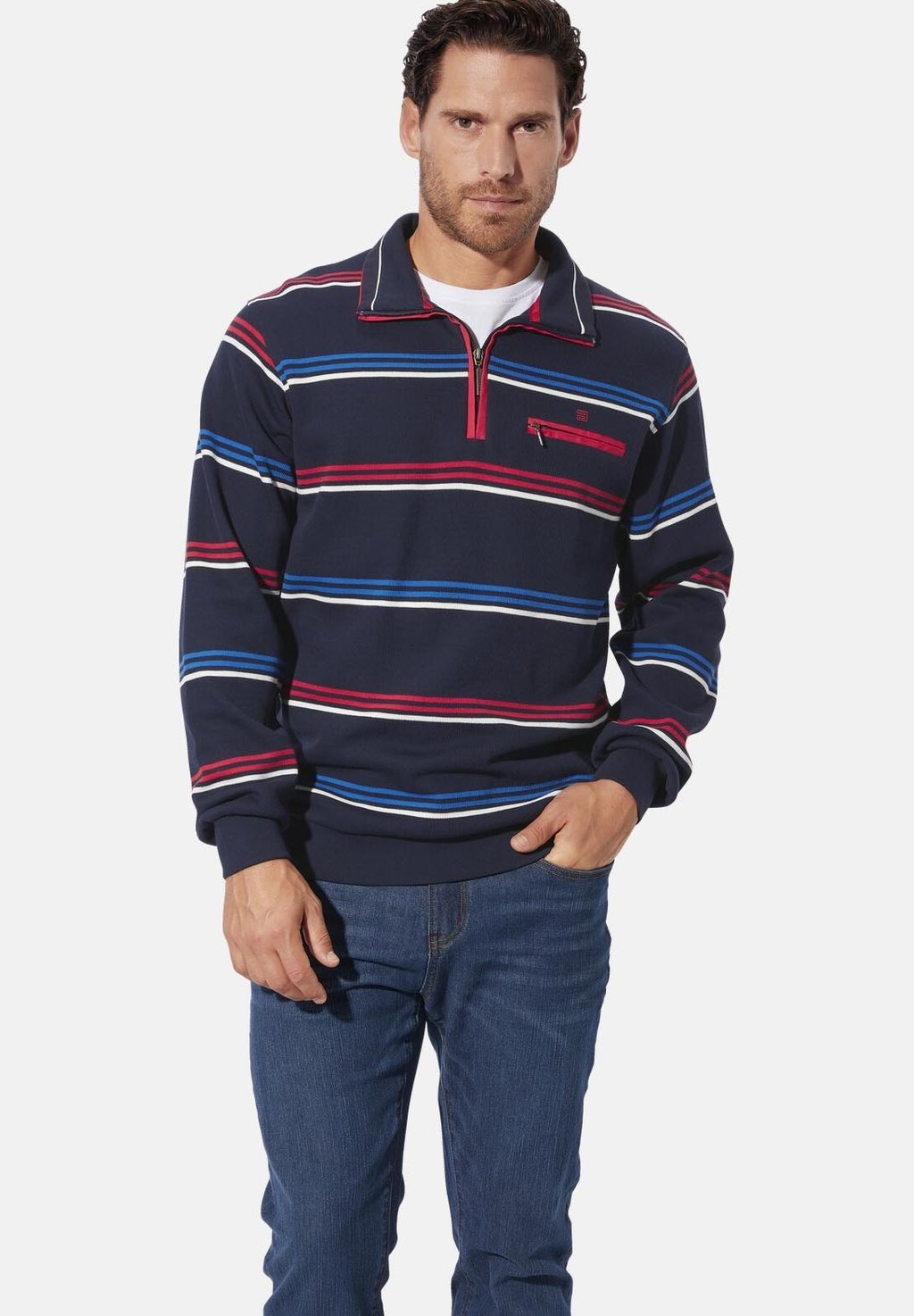 

Рубашка поло ULRAN - Long sleeved top Babista, темно-синий