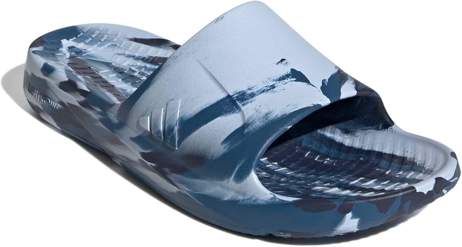 Шлепанцы adidas унисекс для взрослых Lightshift, синий/голубой — фото 4