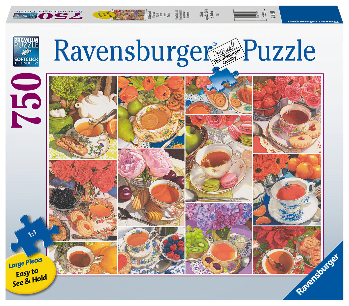 

Ravensburger, пазл, XXL, Tea Time, 750 шт.