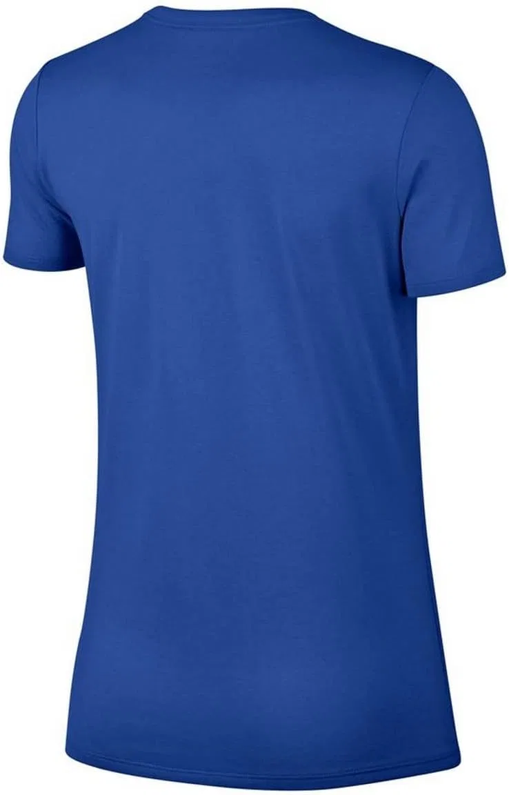 Футболка женская Dri-FIT Nike, Royal | White — фото 2