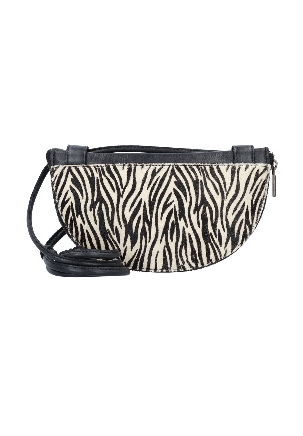 

Сумка на плечо Убывающая Луна кожаная 22 см COWBOYSBAG, цвет Zebra