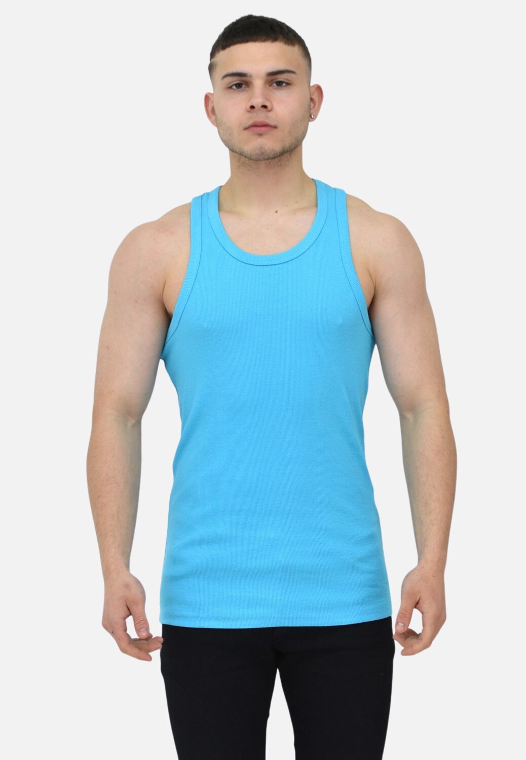 

Майка Megaman Tank Top Basic, синий