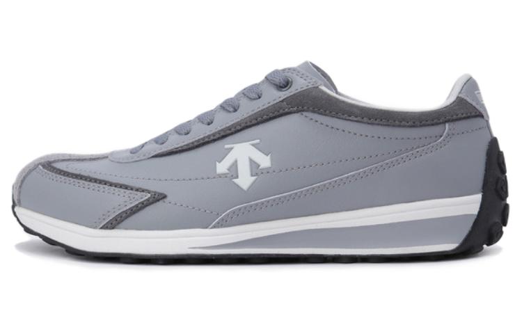 

Кроссовки DESCENTE Cron Racer Skateboarding Shoes Unisex Low-top Gray, серый