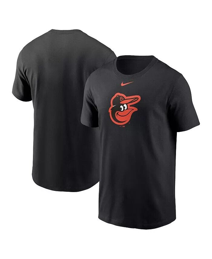 

Мужская черная футболка с логотипом Baltimore Orioles Fuse Nike, черный