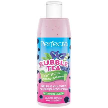 

Bubble Tea очищающая и ухаживающая эмульсия для умывания лица 300 мл Perfecta