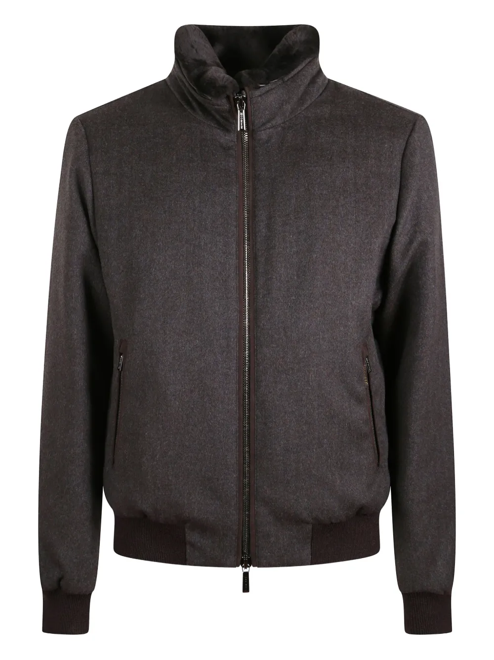 

Куртка с меховым воротником Moorer, коричневый