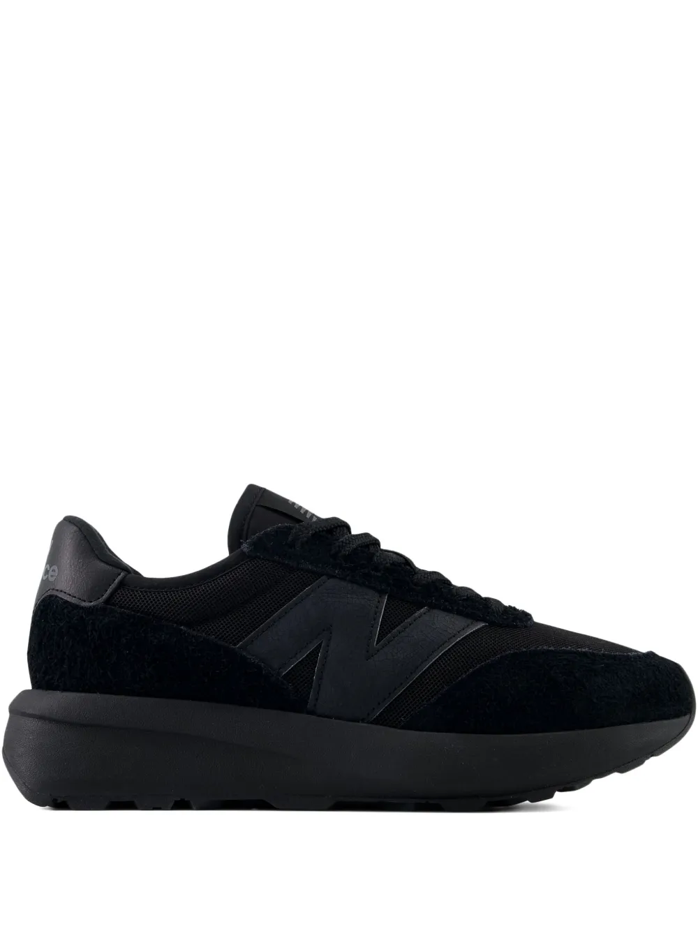 

Фактурные кроссовки 370 New Balance, черный
