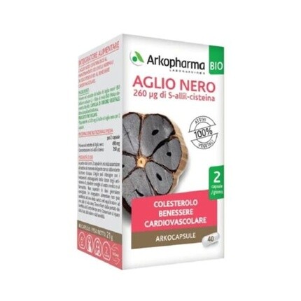 

ARKOPHARMA Черный чеснок Органическая добавка для снижения уровня холестерина 40 капсул