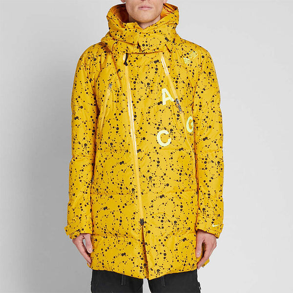 Пуховик lab acg down fill parka охра Nike, желтый — фото 3