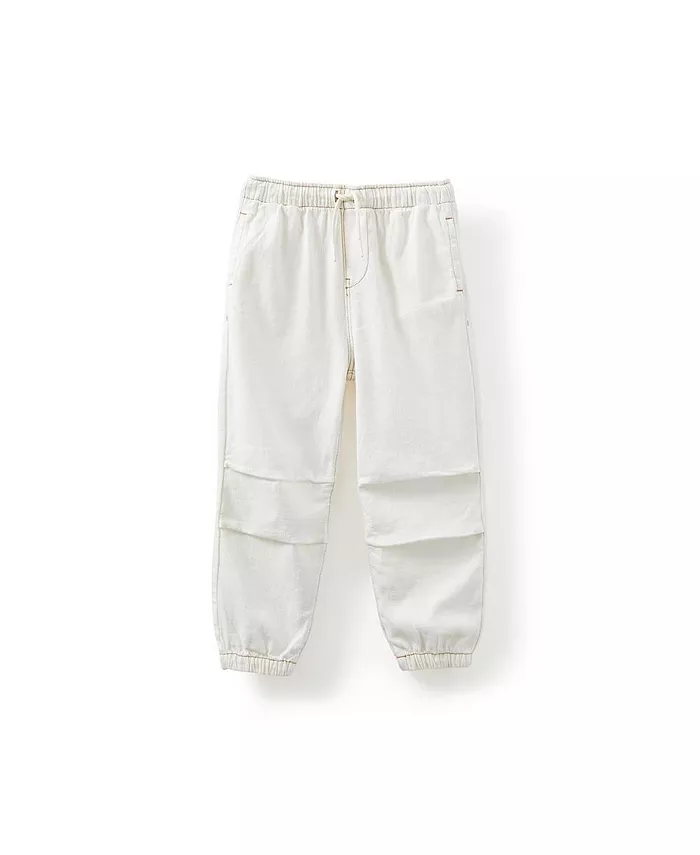 

Мальчики, джинсы-джоггеры Relaxed COTTON ON, белый
