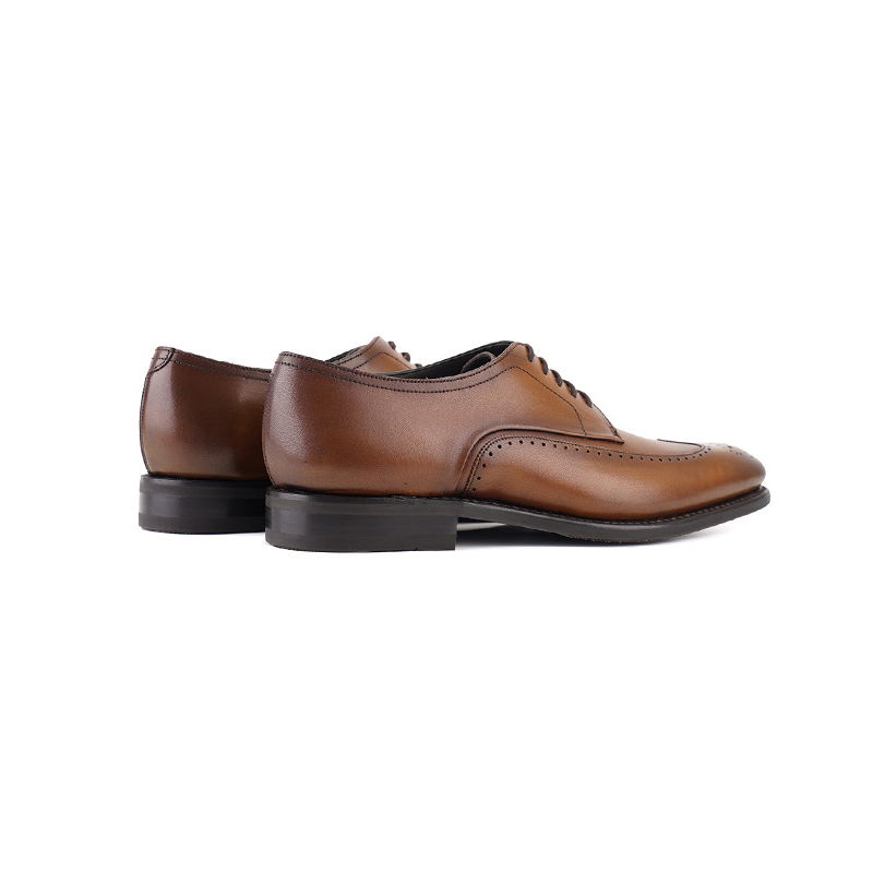 LOAKE Мужские туфли для официальных мероприятий черные с бронзовым оттенком, цвет Bronze — фото 3