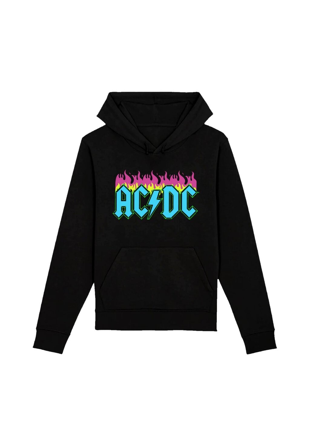 

Толстовка с капюшоном ACDC NEON FLAMES F4NT4STIC, черный