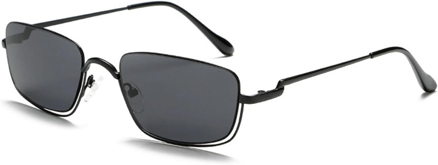 

Willochra Модные маленькие многоугольные солнцезащитные очки для женщин, роскошные металлические солнцезащитные очки в полуободковой оправе, женские сексуальные прямоугольные очки в винтажном стиле, C6