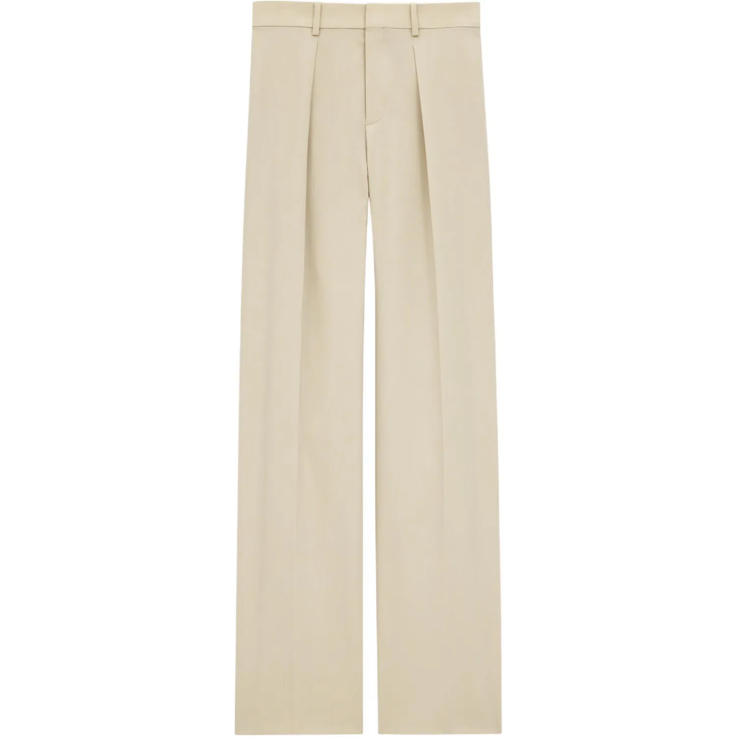 Брюки зауженные Mid Rise Tailored SAINT LAURENT, Light Umber