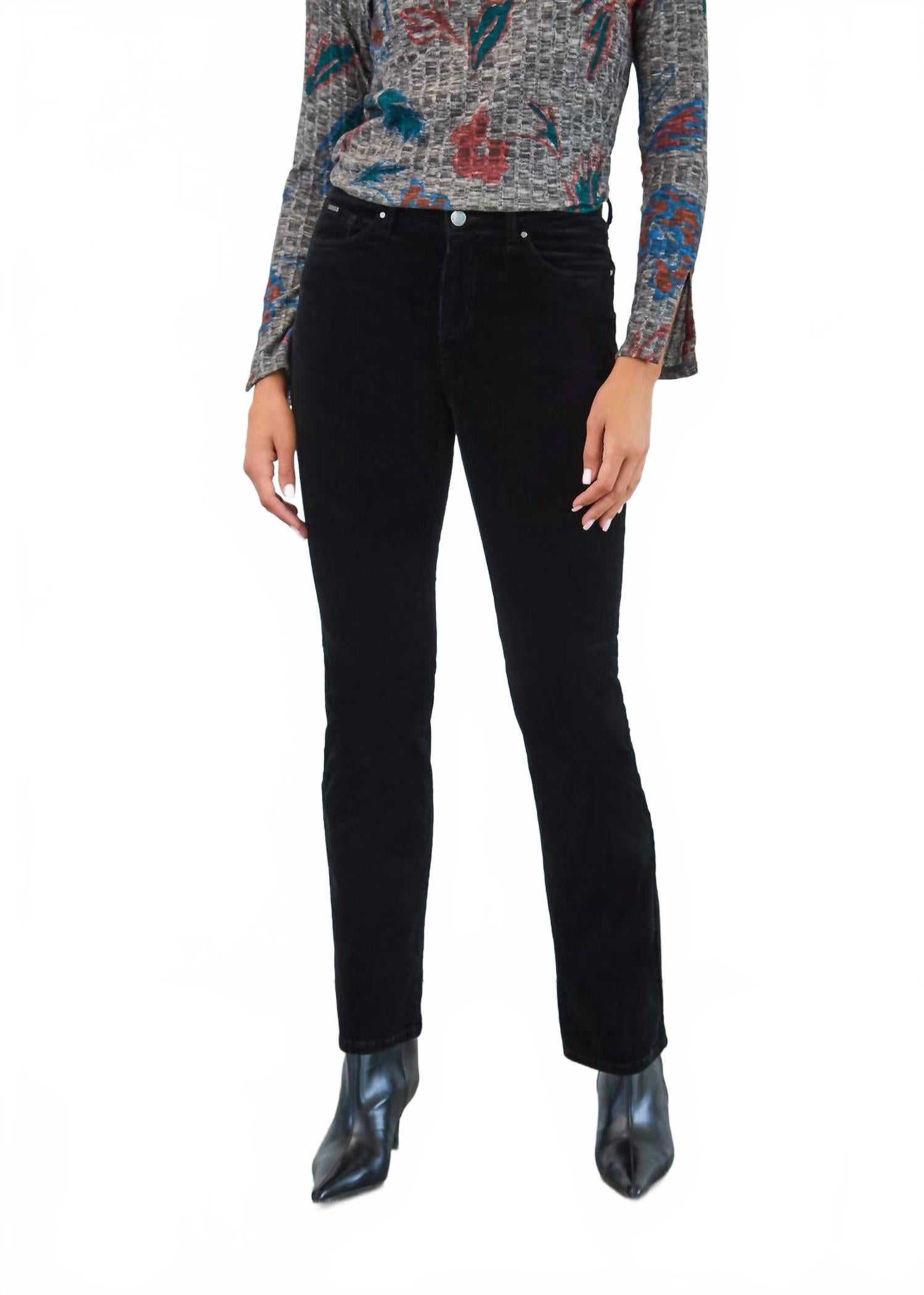 

FDJ Вельветовые джинсы Olivia черного цвета