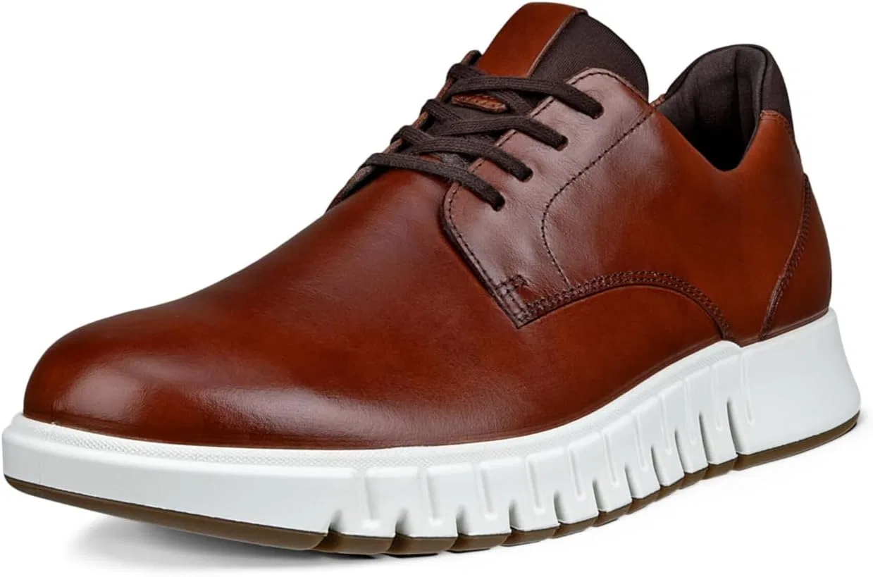 Мужские кроссовки ECCO Gruuv Studio с гладким носком, 2-Mink Mocha