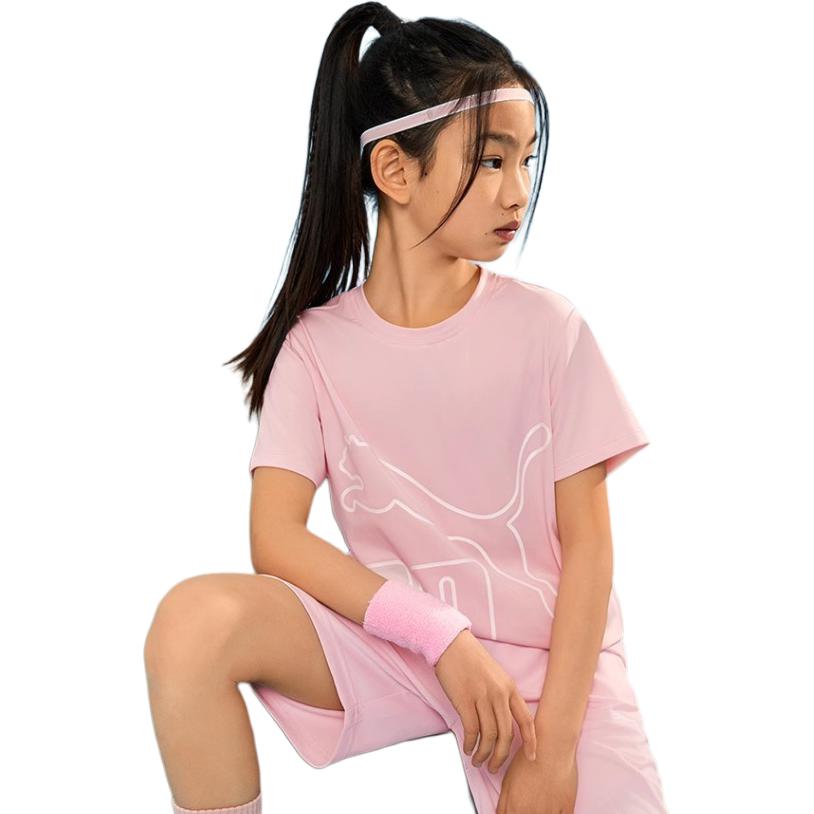 PUMA Повседневная спортивная одежда PERFORMANCE розовый фиолетовый Kids' — фото 4