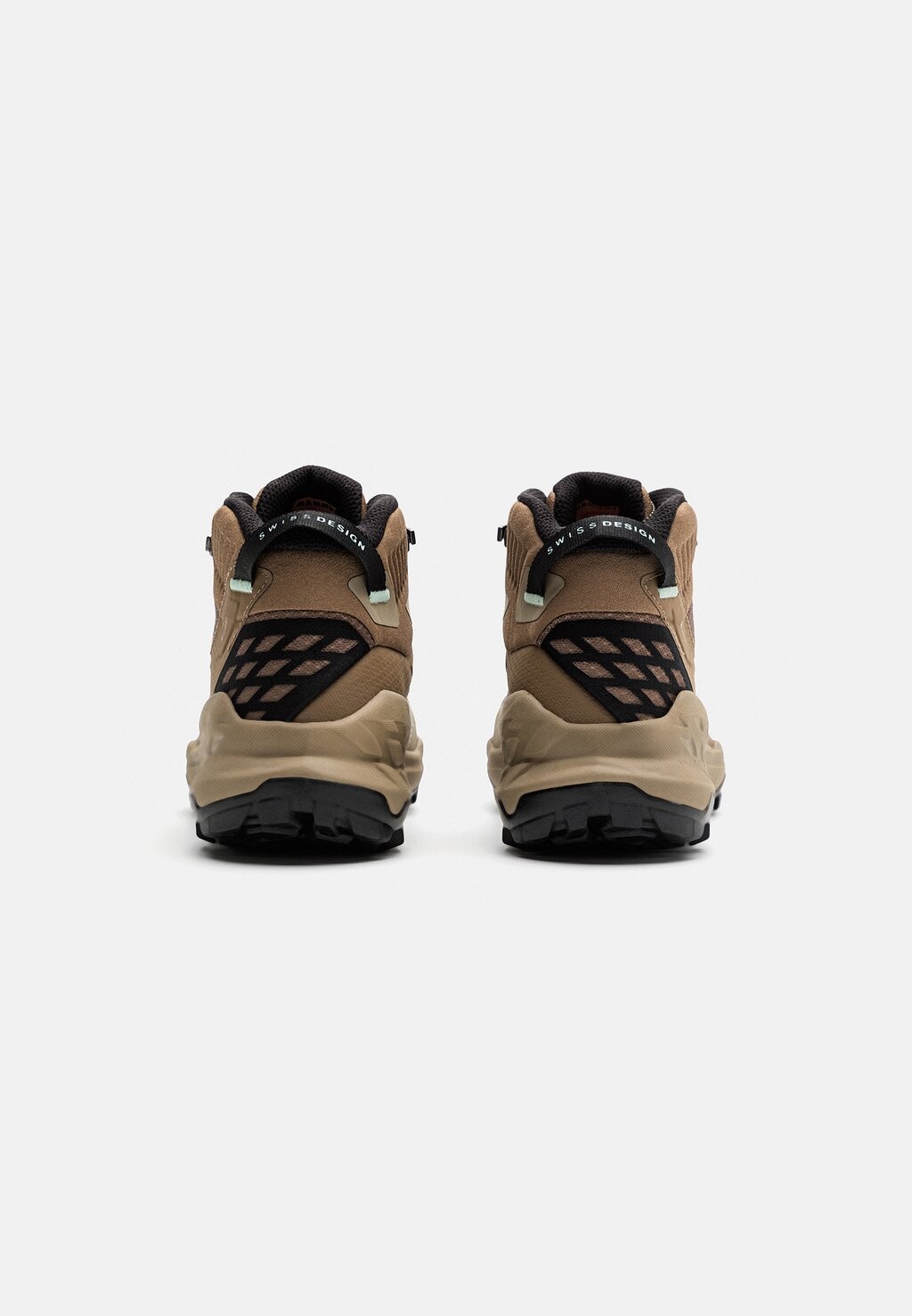Кроссовки SERTIG II MID GTX WOMEN Mammut, цвет dark sand/black — фото 3