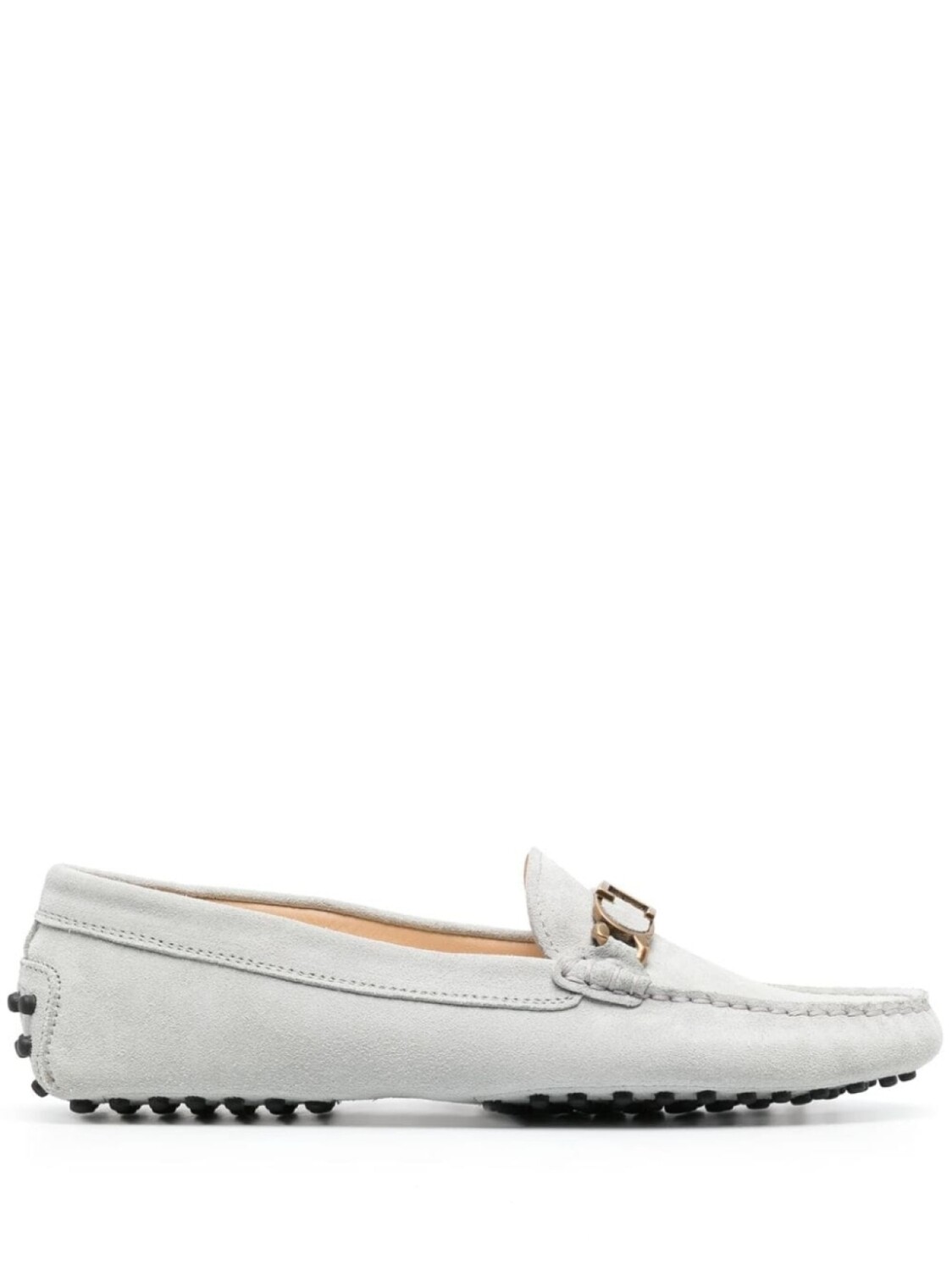 

Tod's лоферы Catenina Gommini, серый