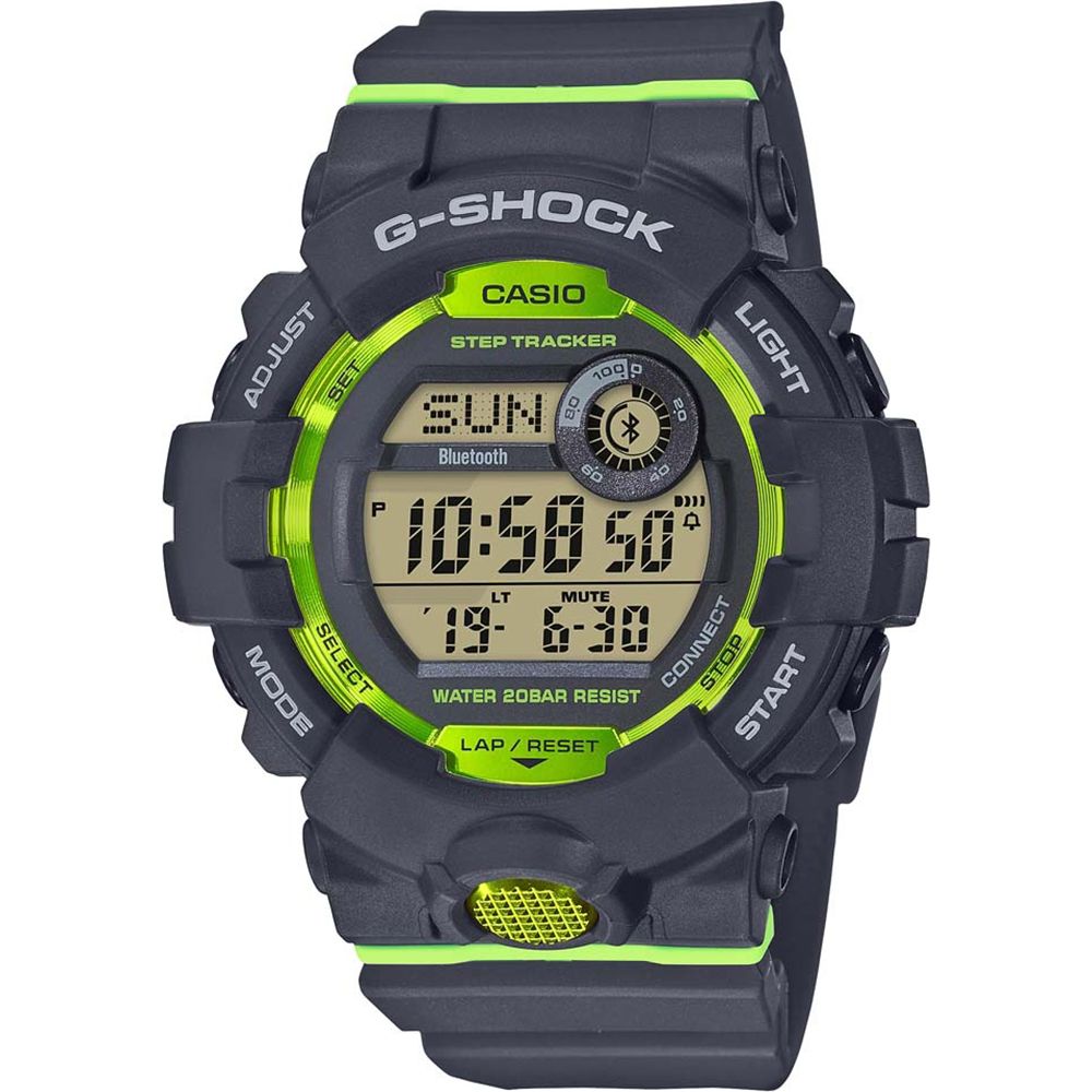 

Часы из серой смолы Casio