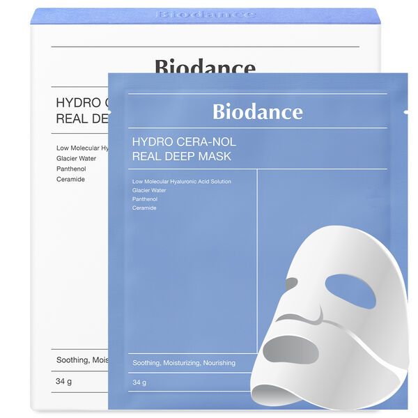 

Набор: гидрогелевая маска для лица, 4 шт. Biodance Hydro cera