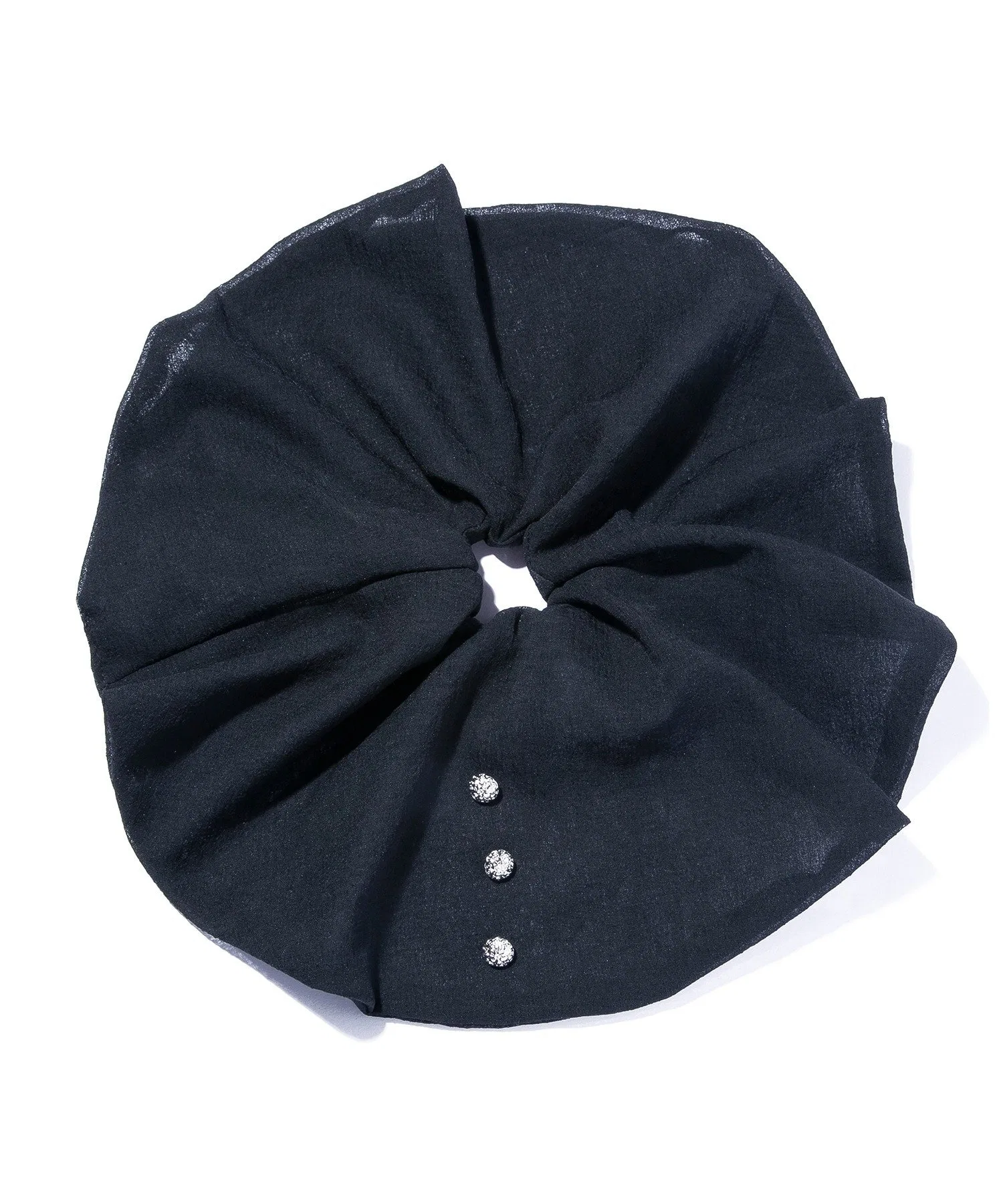 Cherish cuffs shushu/cuffs scrunchie Iris47, BLK — фото 3