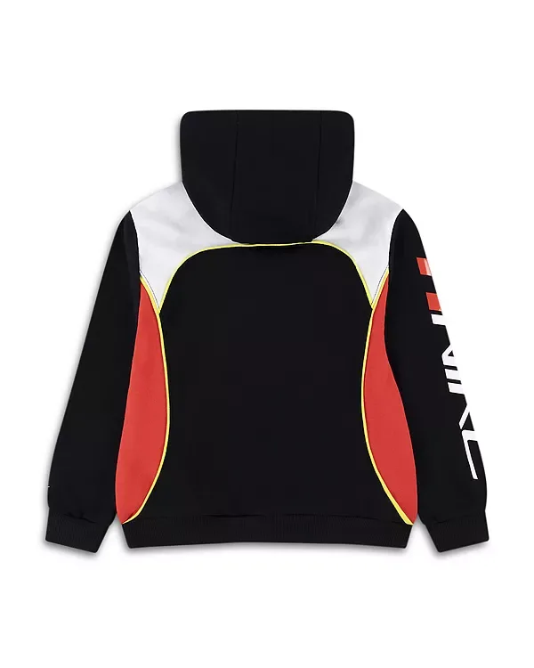 Толстовка с капюшоном «Круг почета» - для маленького ребенка Nike, Black — фото 2