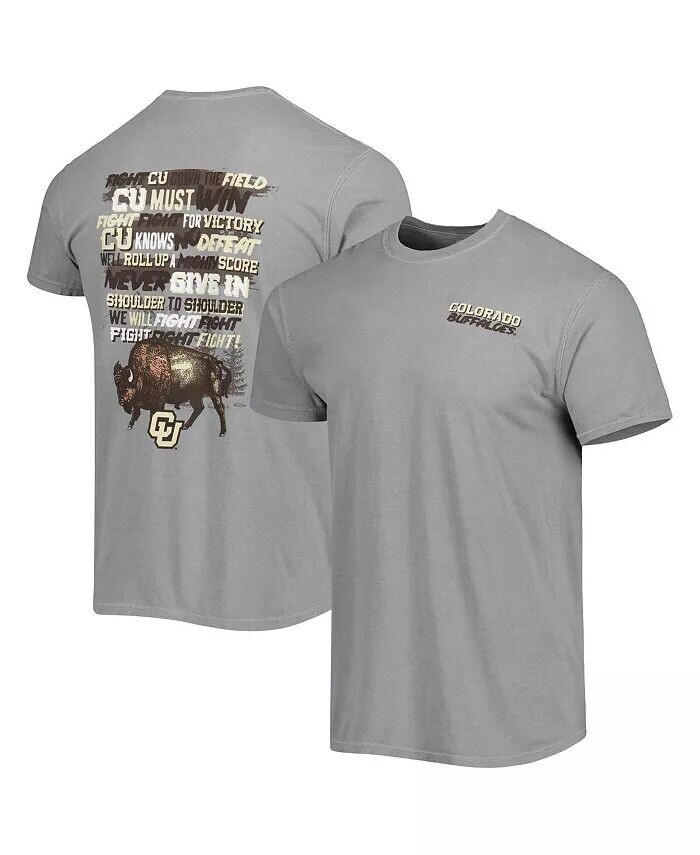 

Мужская серая футболка Colorado Buffaloes Hyperlocal Image One