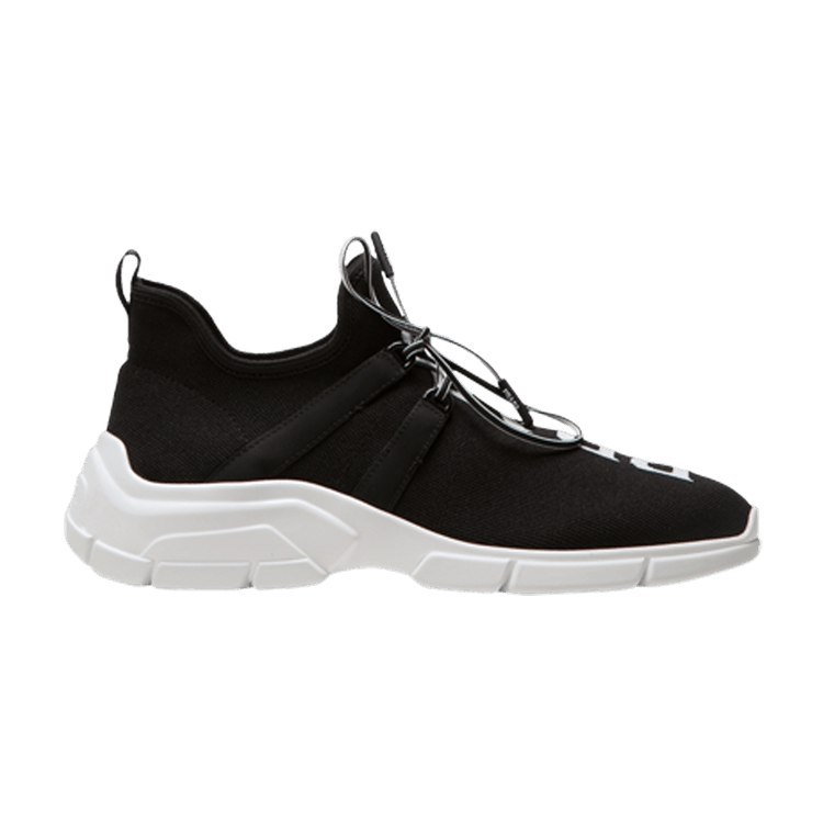 Кроссовки Prada Wmns XY Knit Sneaker 'Black White', черный
