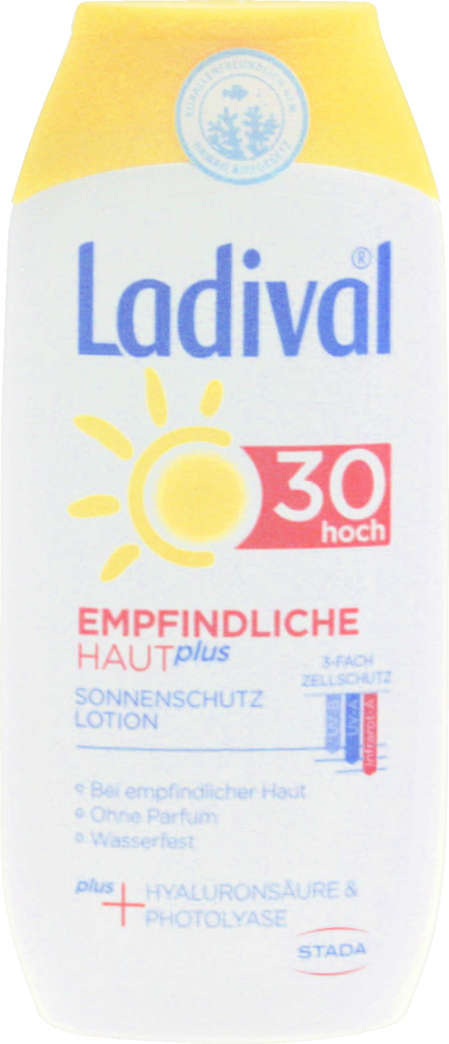 

Солнцезащитный крем Ladival Sonnenlotion empfindliche Haut plus LSF 30
