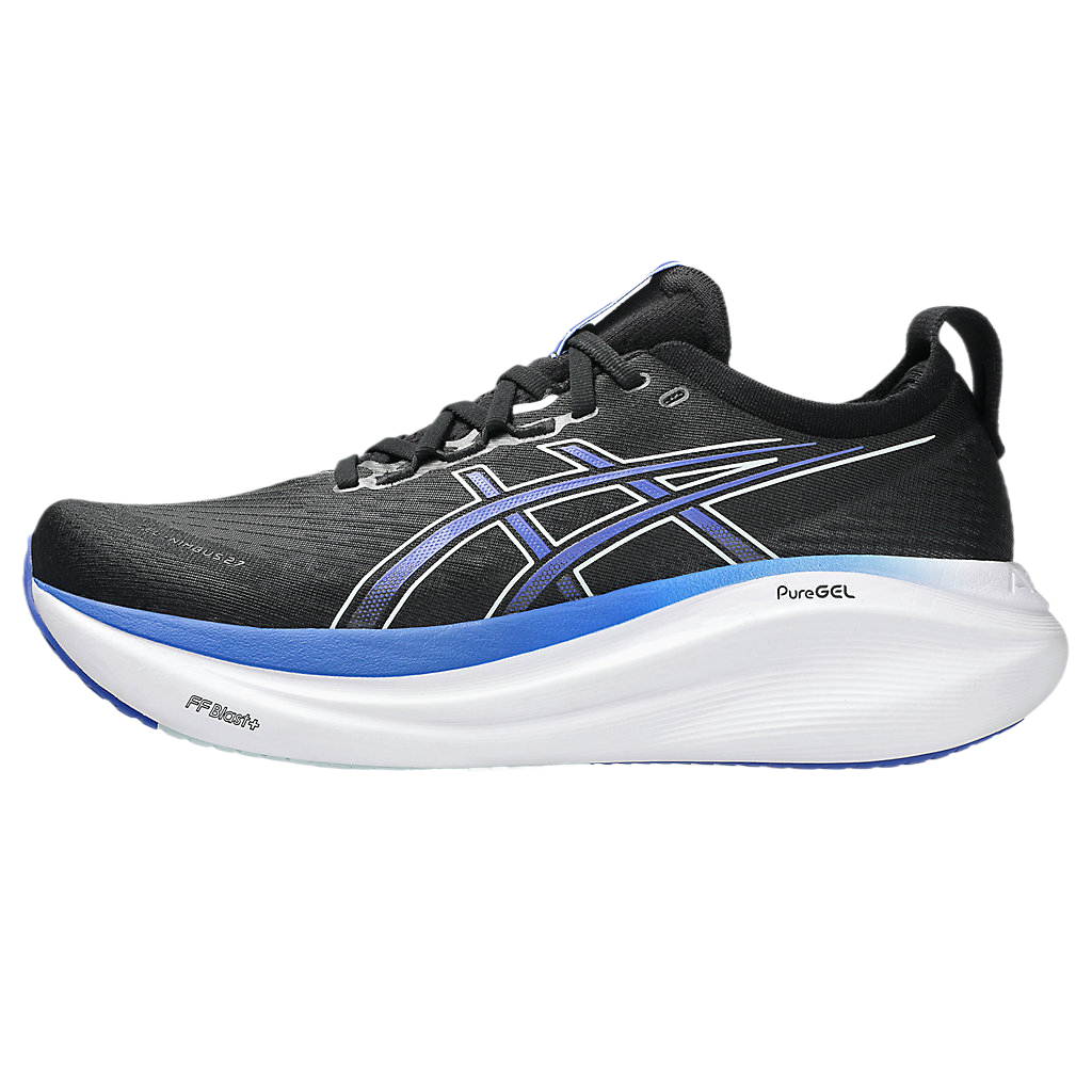 

ASICS Кроссовки GEL NIMBUS 27 с низким верхом, устойчивые к истиранию, мужские, черные