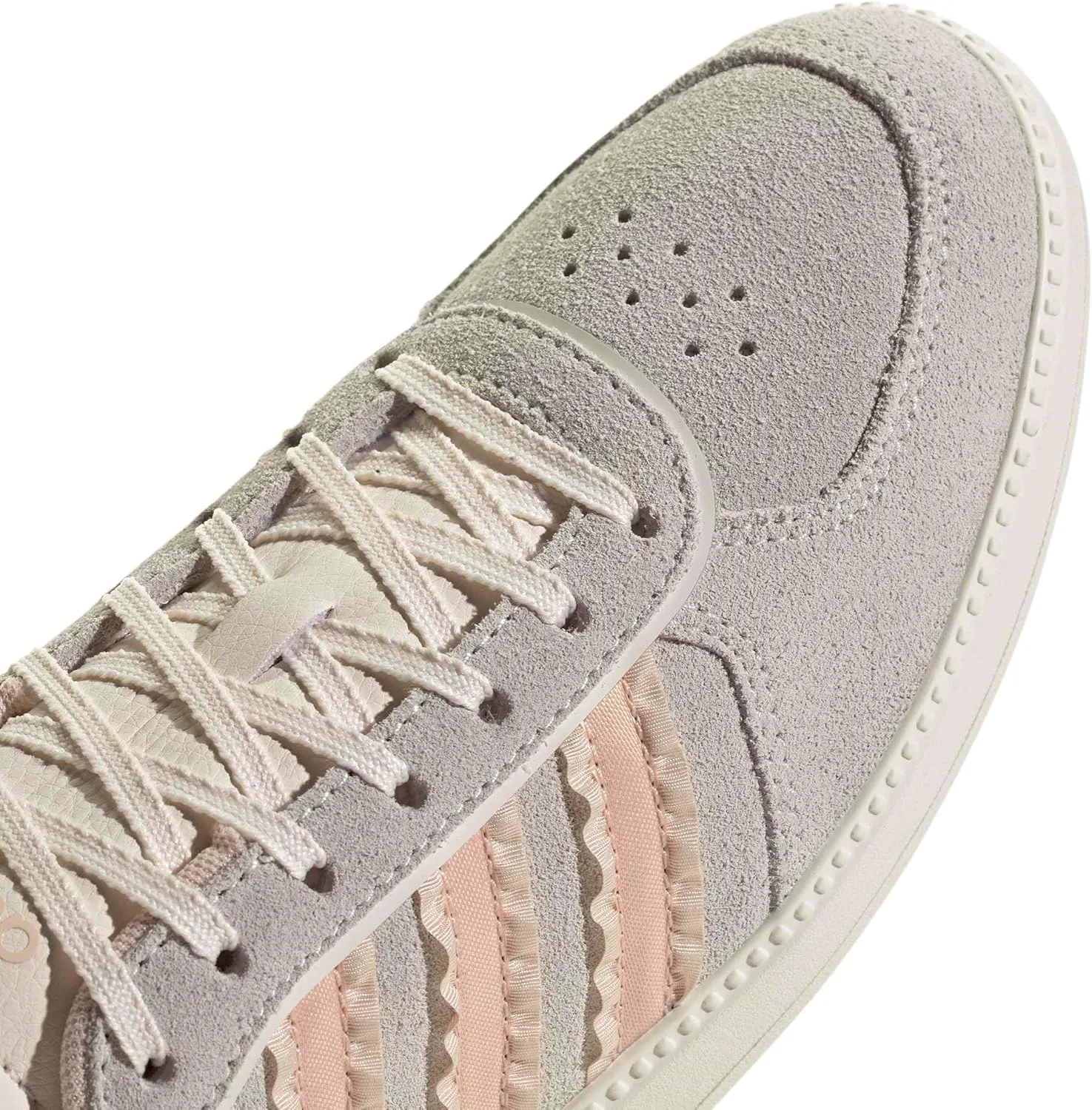 Унисекс кроссовки Adidas Breaknet Sleek, белый/розовый/кремовый — фото 4