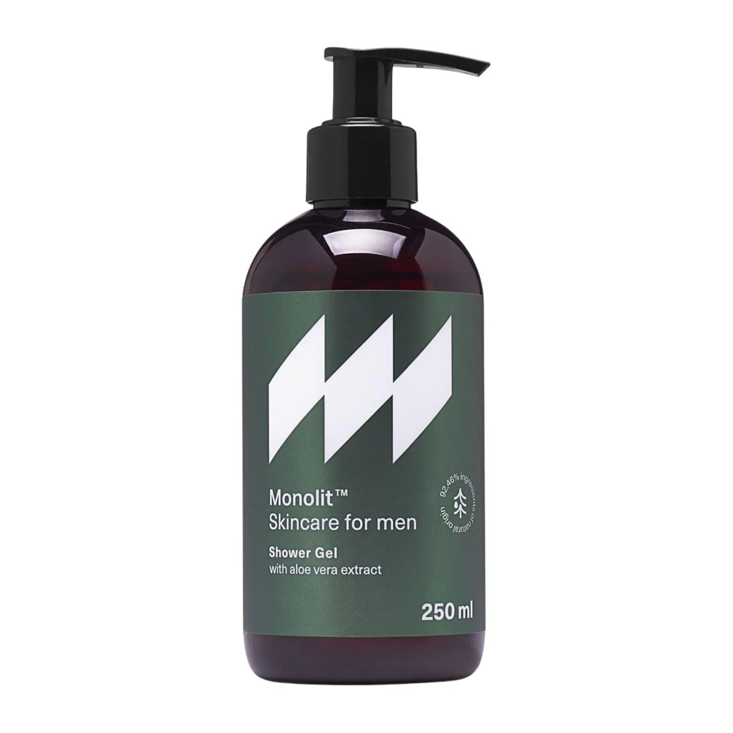 Гель для душа для мужчин с алоэ и сандалом от Monolit Monolit Skincare For Men