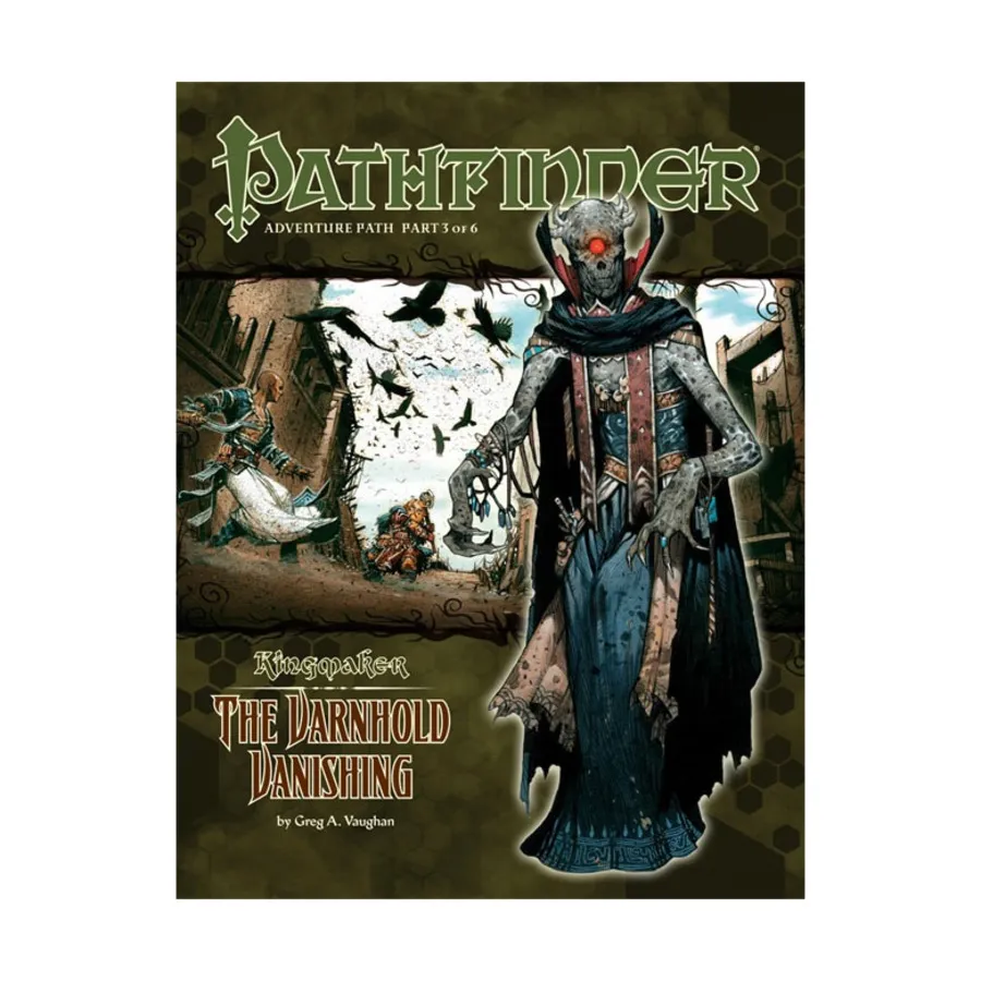 

#33 "Kingmaker #3 - The Varnhold Vanishing", Pathfinder Roleplaying Game (1st Edition) - Adventure Path #031 - #060, мягкая обложка