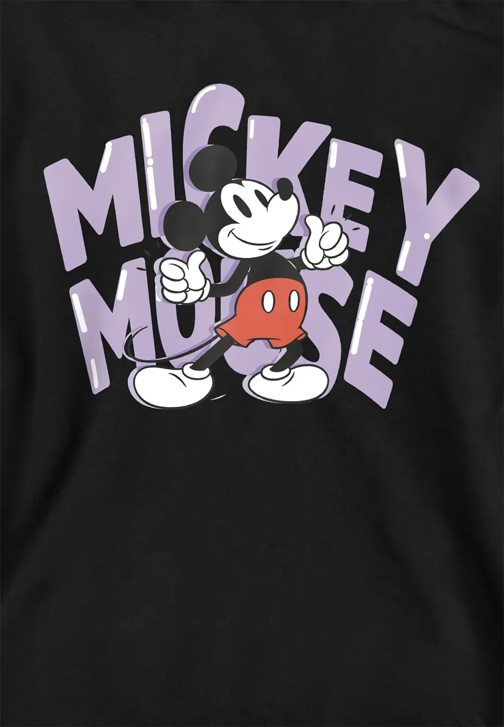 Детская худи Mickey Bubble, черная, Disney, черный — фото 2