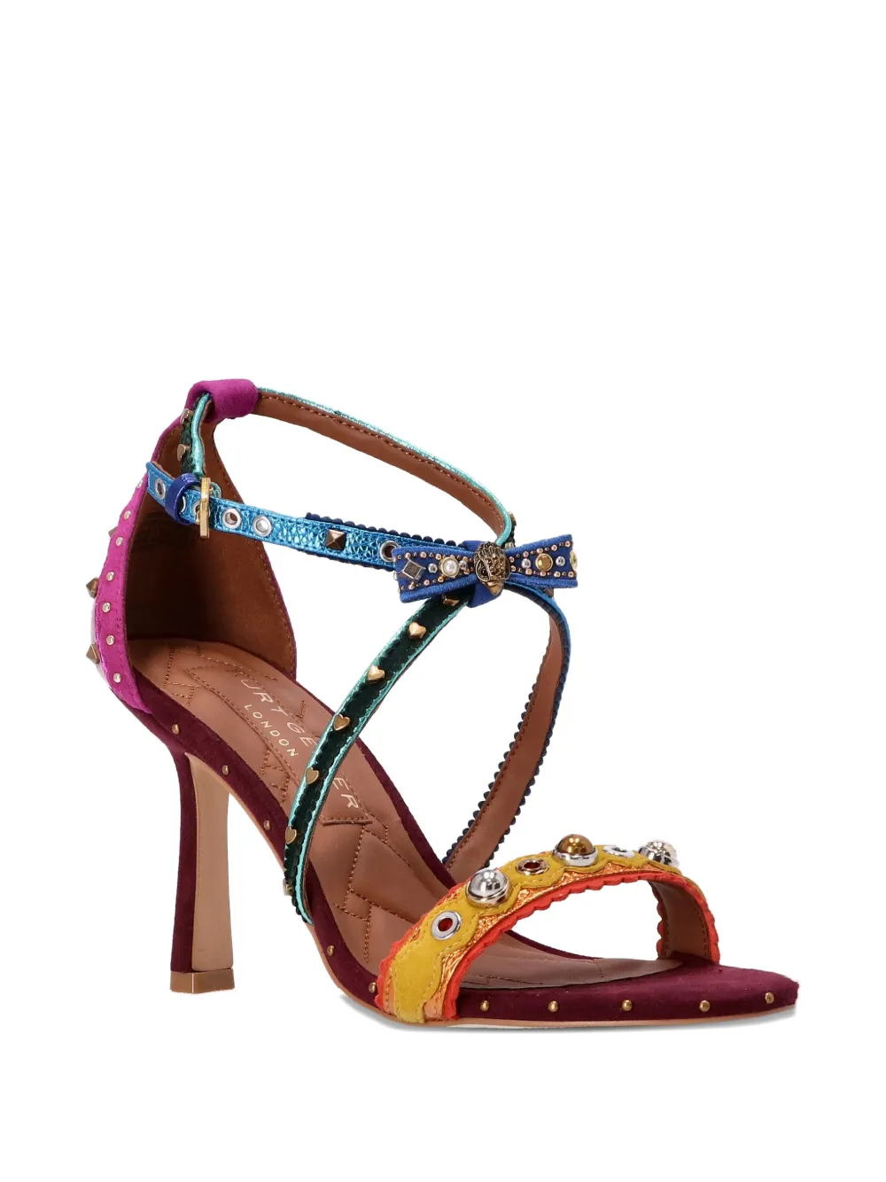 Босоножки Mini Bow Eylet 90 Kurt Geiger London, желтый — фото 2