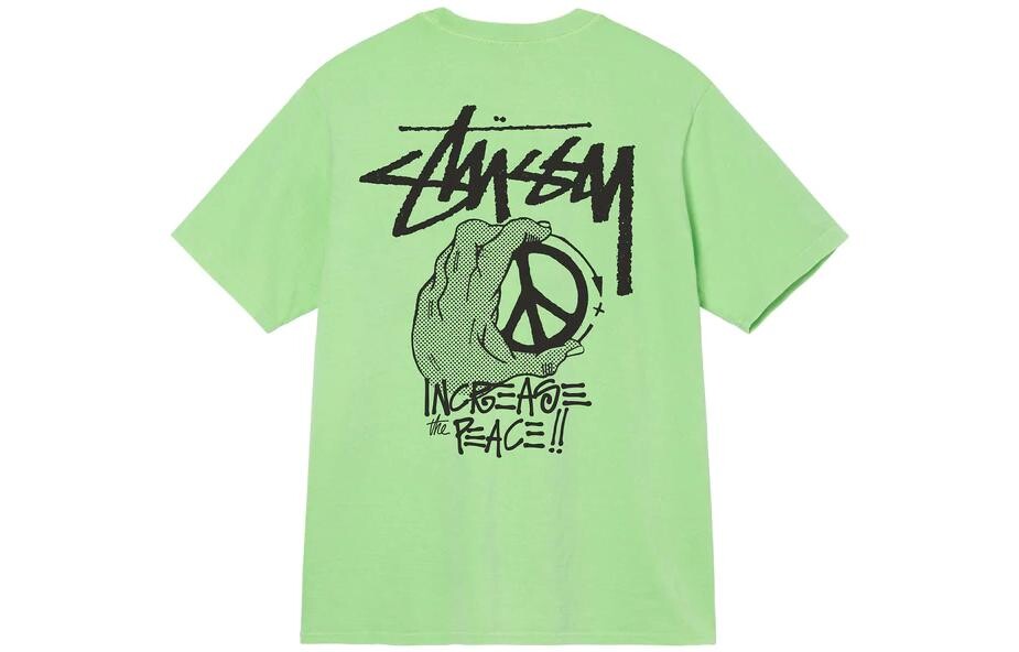 

Футболка мужская Stussy, зеленый