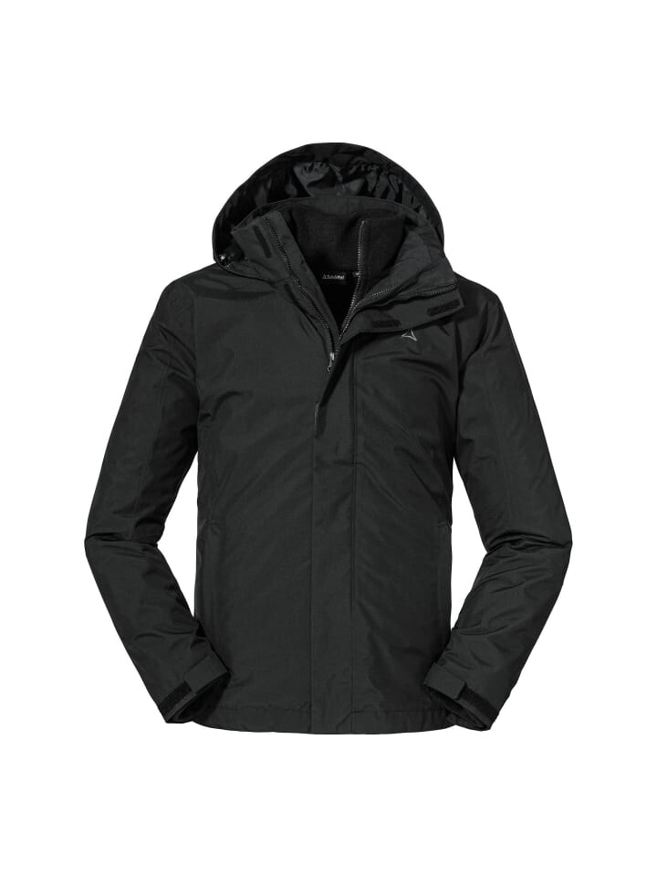 

Зимняя куртка Schöffel Outdoorjacke Partinello M, цвет Black, navy blazer, dark burgundy