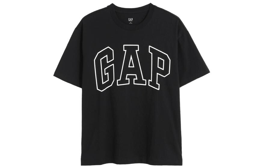 

Футболка унисекс Gap, черный