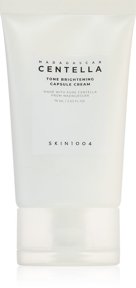 

Капсульные капсулы с центеллой мадагаскарской, освежающий и осветляющий крем с успокаивающим эффектом Skin1004, 75 мл