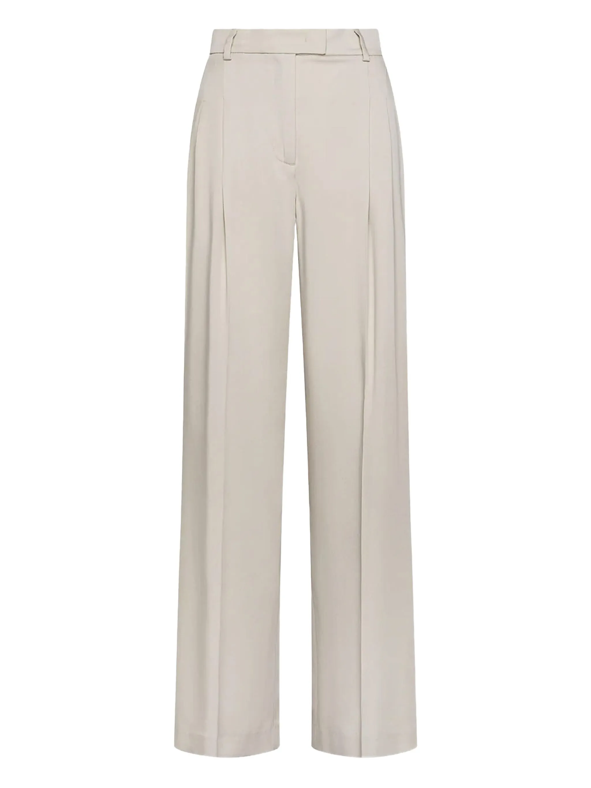 

Прямые брюки со складками Seventy, бежевый