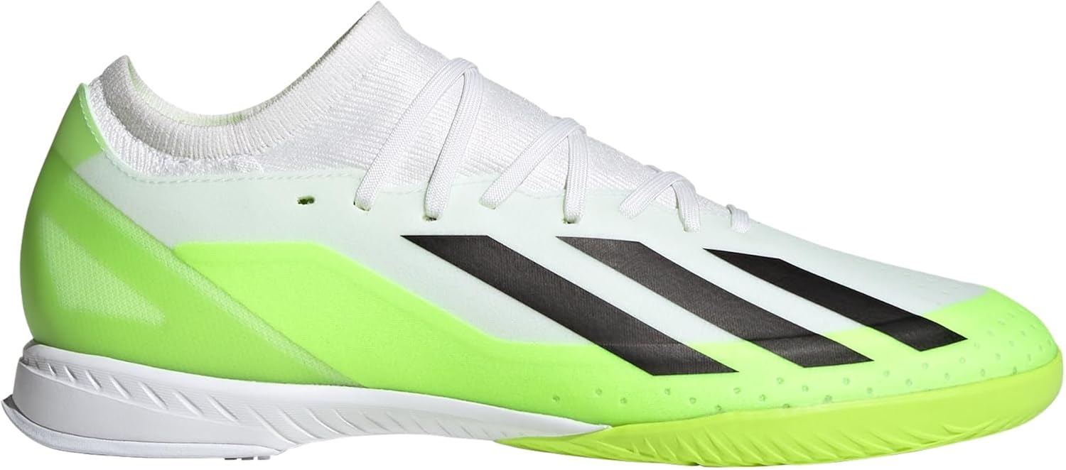 

Кроссовки Adidas для взрослых унисекс X Crazyfast Messi.3 для твердой поверхности, белый/черный