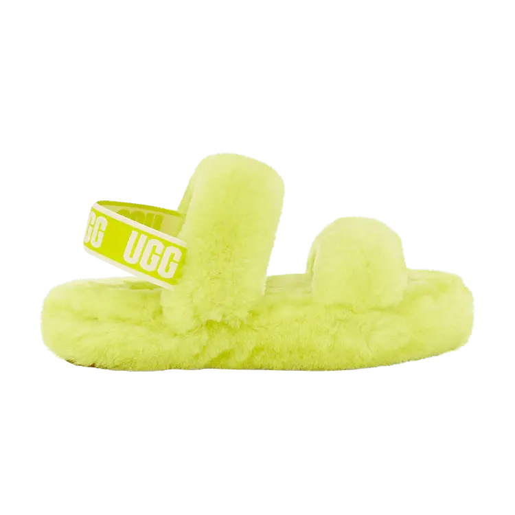 

Кроссовки UGG Oh Yeah Slide Kids Sulfur, зеленый